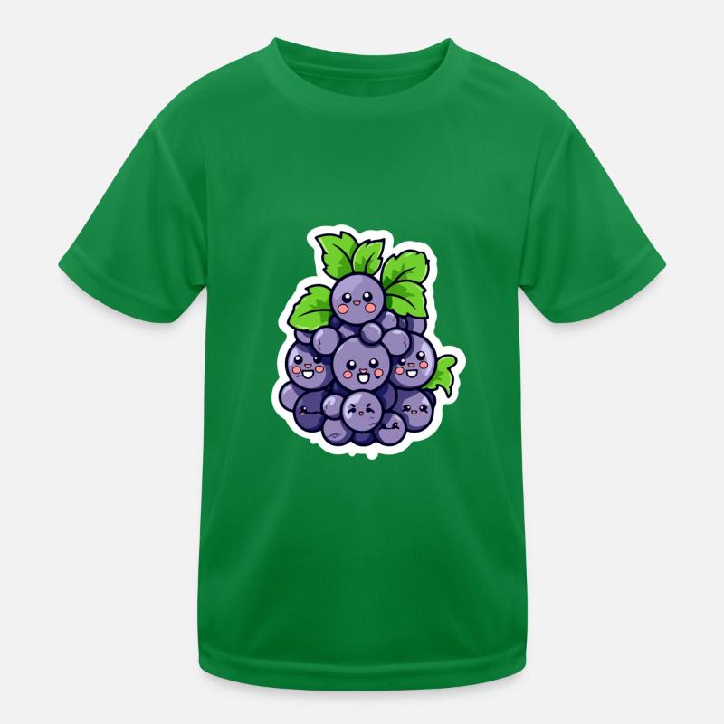 Grappe de raisin kawaii T-shirt sport Enfant