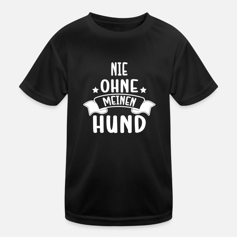 Hunde Hundefreund Haustier Kinder Funktions-T-Shirt