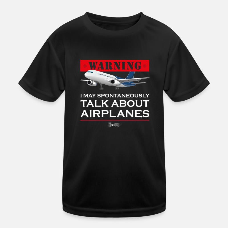 Lustiger Pilot Crop Duster Aviation, ich darf reden Kinder Funktions-T-Shirt