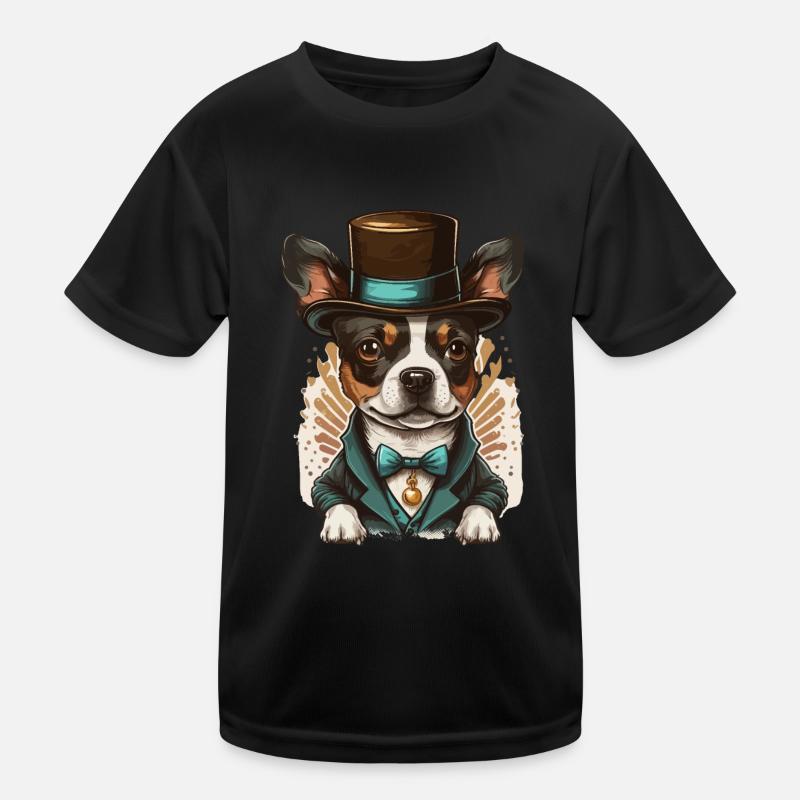 Hunde-Tricks Kinder Funktions-T-Shirt