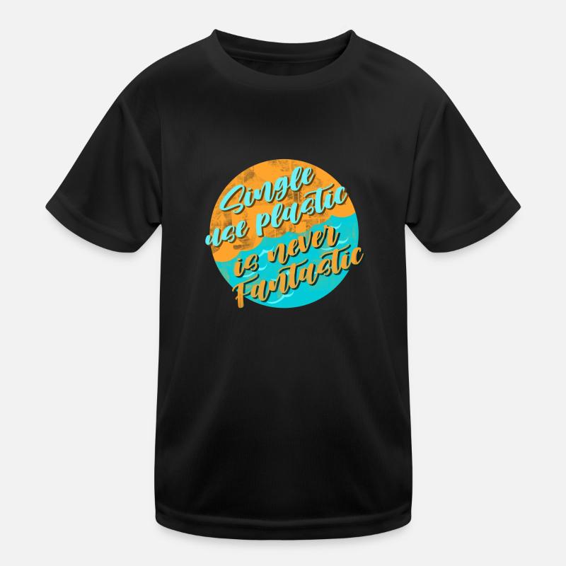 Avoid plastic Kids Functional T-Shirt