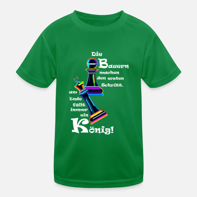 Roi pion d’échecs T-shirt sport Enfant