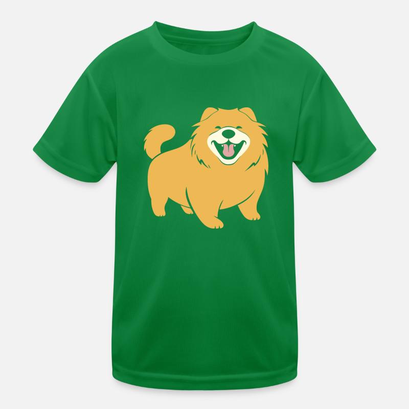 Chien chow chow T-shirt sport Enfant