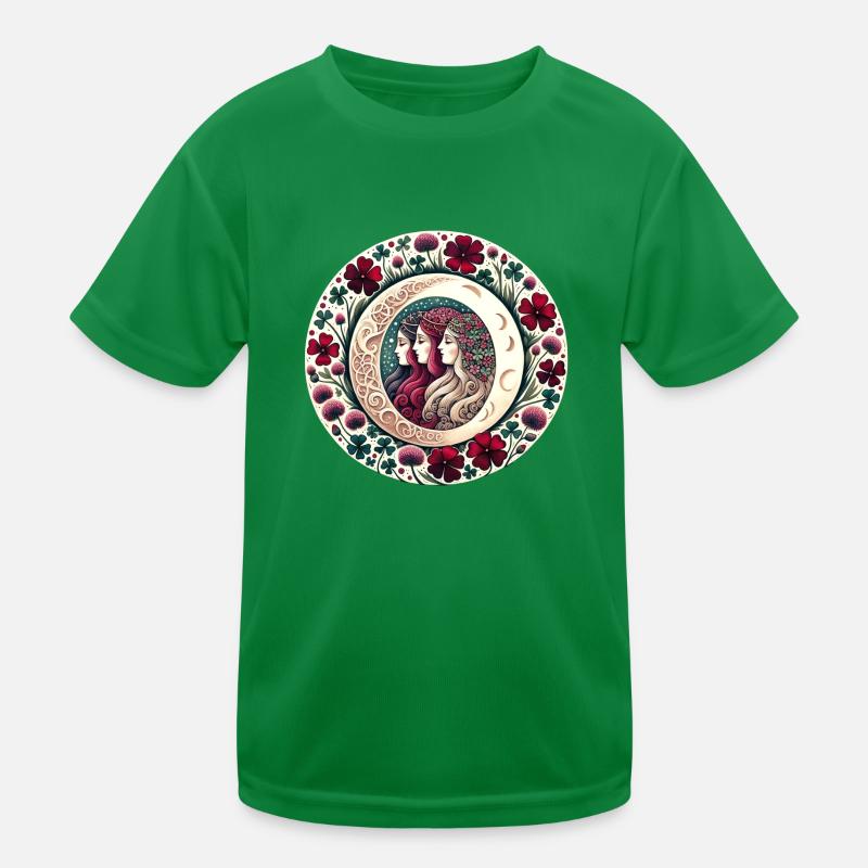 Triple Déesse T-shirt sport Enfant
