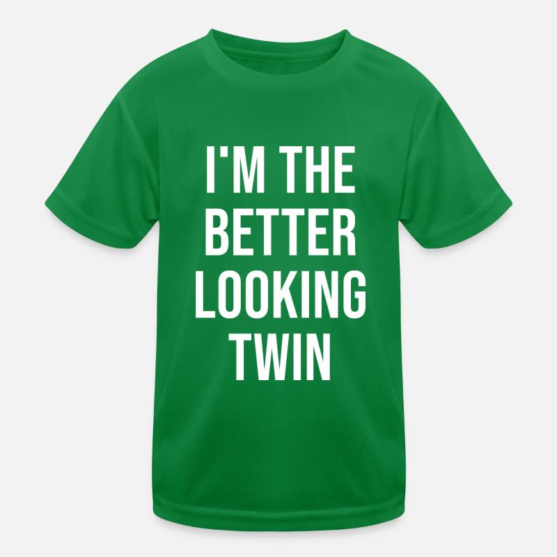 Zwillinge Kinder Funktions-T-Shirt