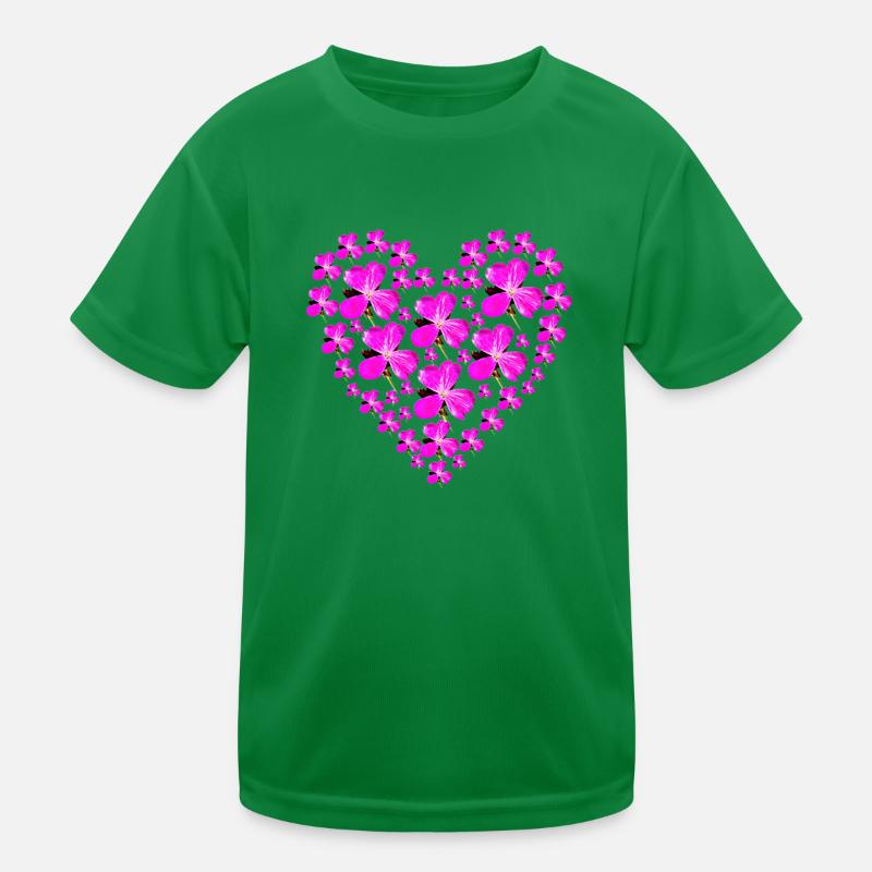 Cœur d’œillets T-shirt sport Enfant