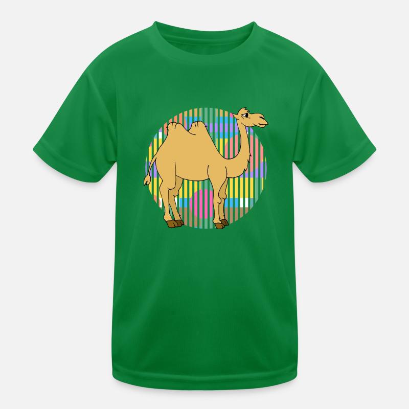 Kamel Kinder Funktions-T-Shirt