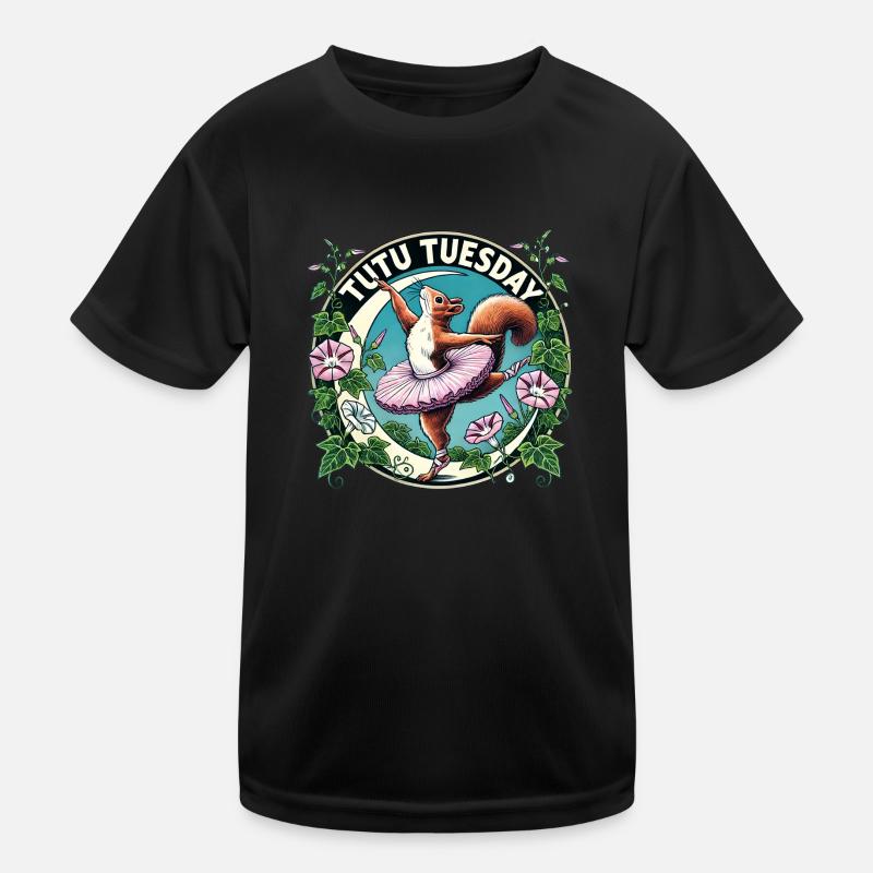 Tutu Dienstag Kinder Funktions-T-Shirt