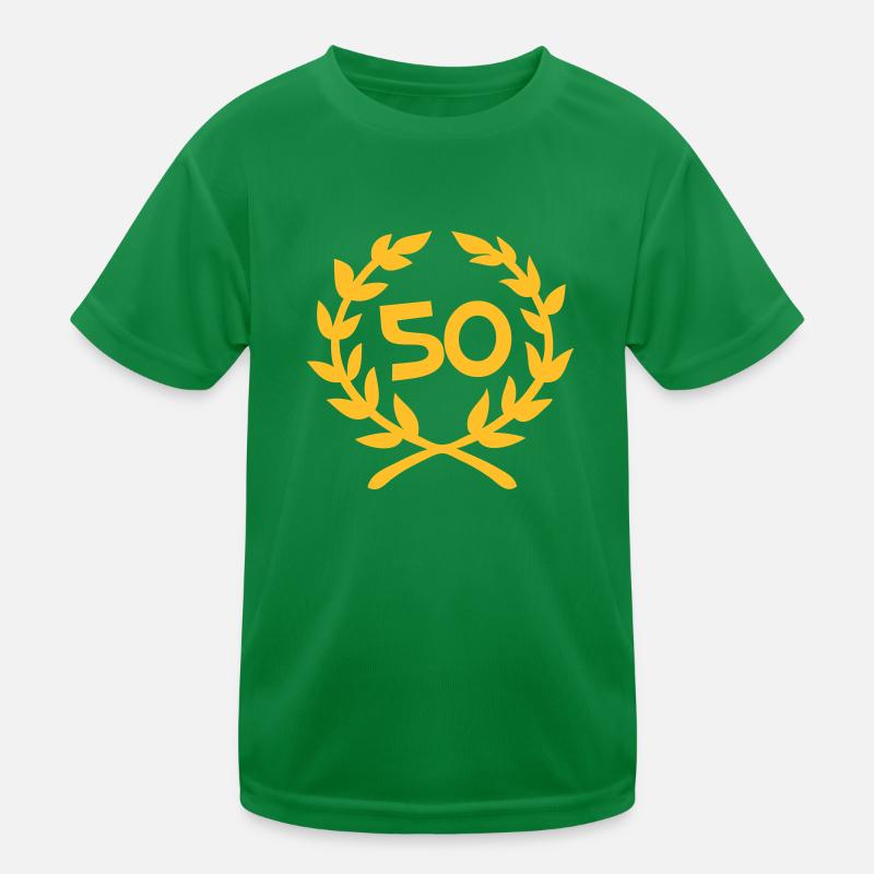 50 Kinder Funktions-T-Shirt