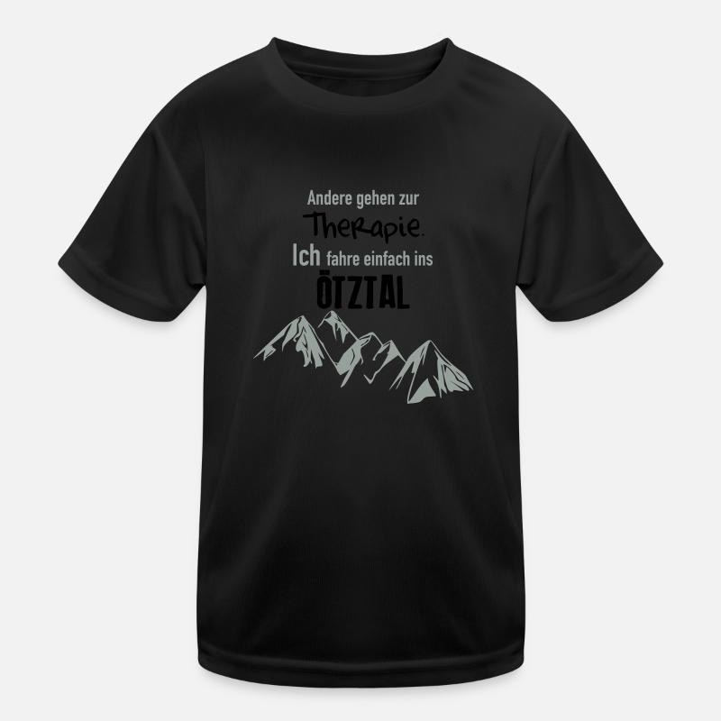 Therapie Ötztal Kinder Funktions-T-Shirt