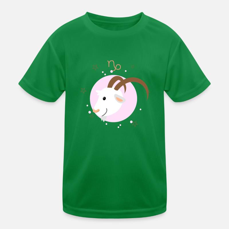 Steinbock Kinder Funktions-T-Shirt