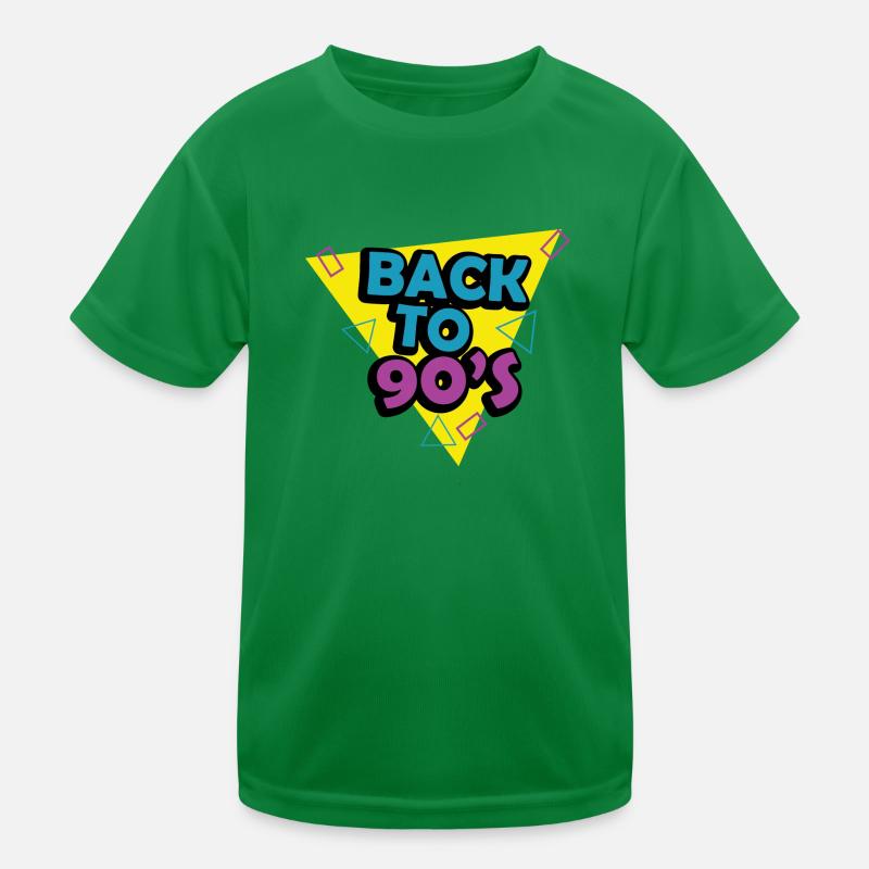 1990iger Sprüche 90s Geschenksidee Kinder Funktions-T-Shirt