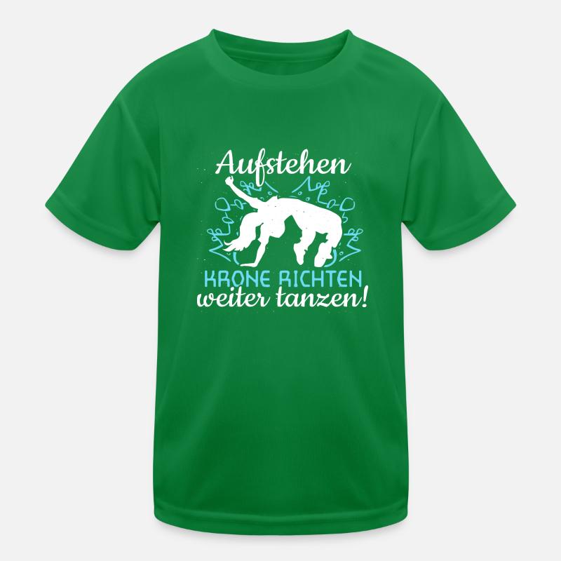 Weiter tanzen! - Tänzerin Tänzer Tanzen Kinder Funktions-T-Shirt