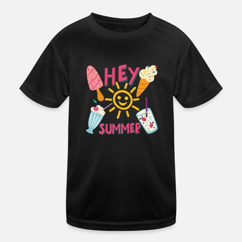 Limonade Popsicle Hello Summer Sunshine T-shirt sport Enfant