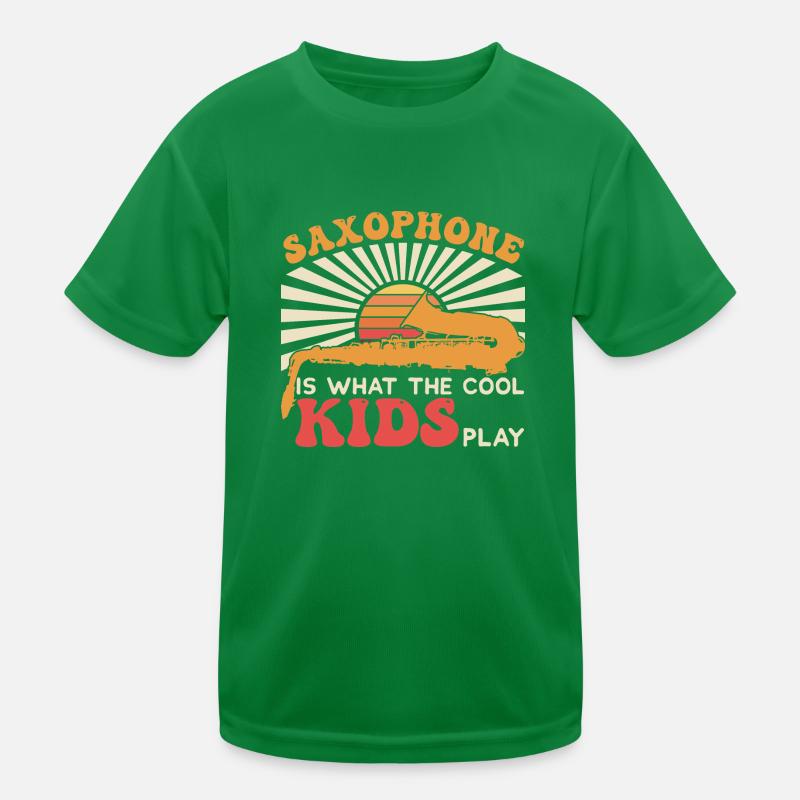 Dictons de saxophone T-shirt sport Enfant