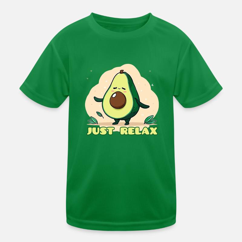 avokado entspann dich Kinder Funktions-T-Shirt