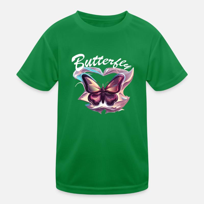 Papillon chromé T-shirt sport Enfant