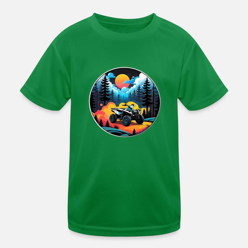 Quad & Offroad Kinder Funktions-T-Shirt