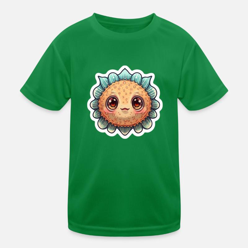 Pufferfish Lover Kids Functional T-Shirt