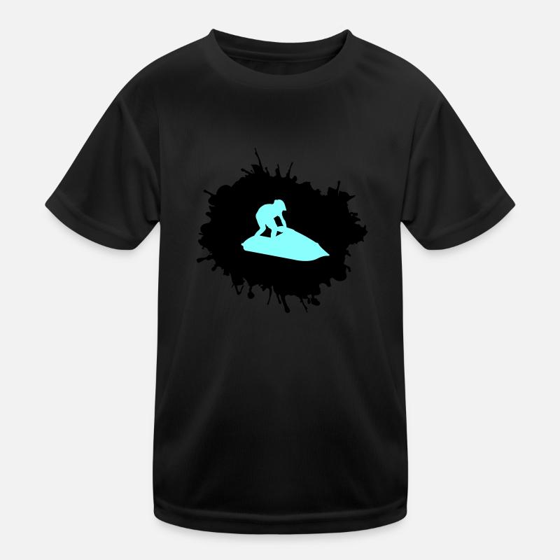 Jet Ski Blobs Kids Functional T-Shirt