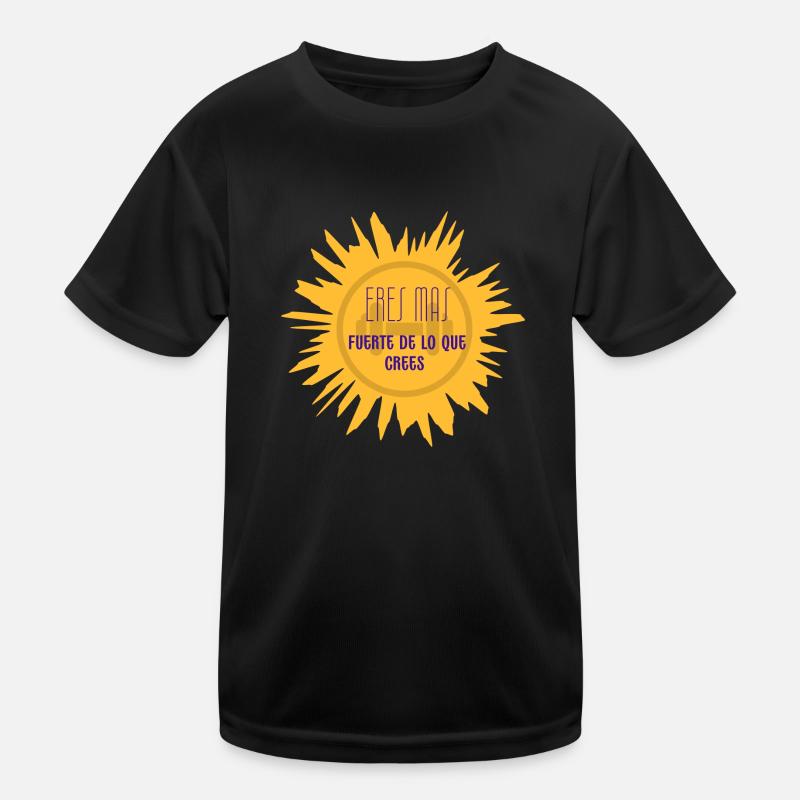 Du bist stärker als du denkst Kinder Funktions-T-Shirt