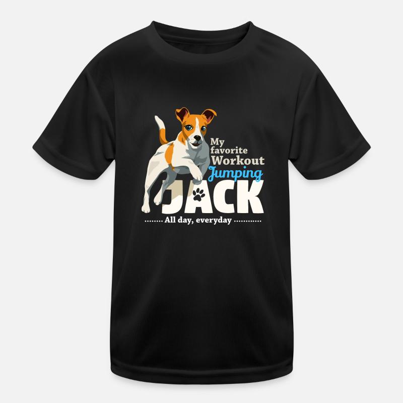 Jack Russel Terrier cadeau de chien pour un T-shirt sport Enfant