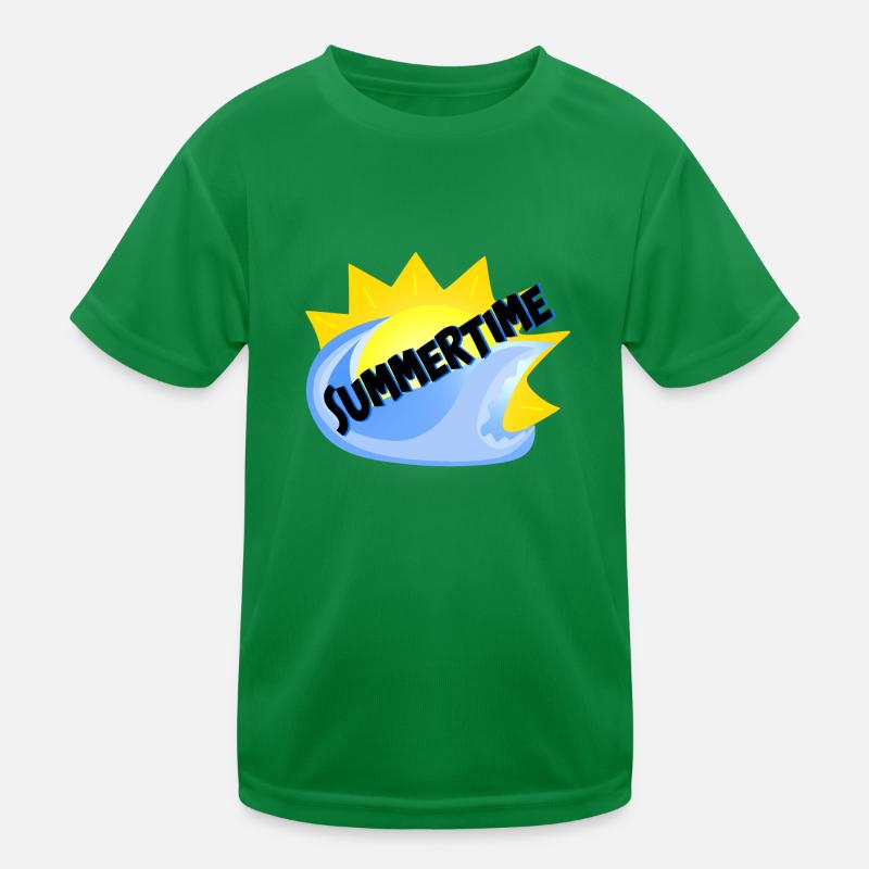 Sommerzeit Kinder Funktions-T-Shirt