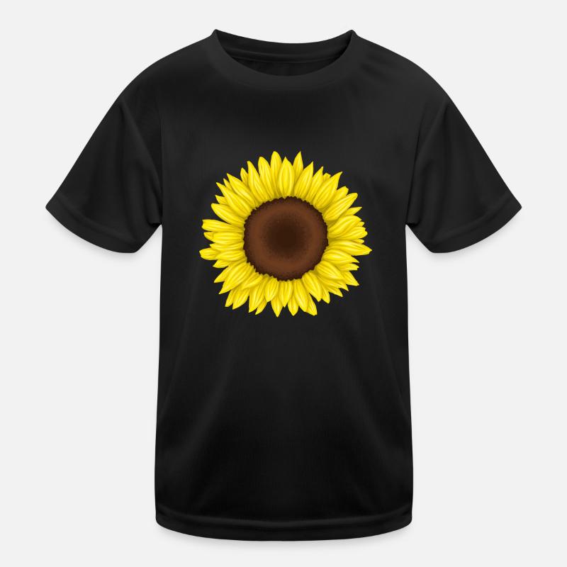 Sonnenblume Kinder Funktions-T-Shirt