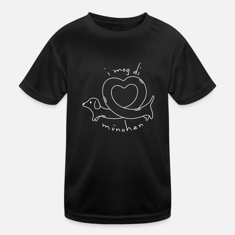 I mog di - white Kinder Funktions-T-Shirt