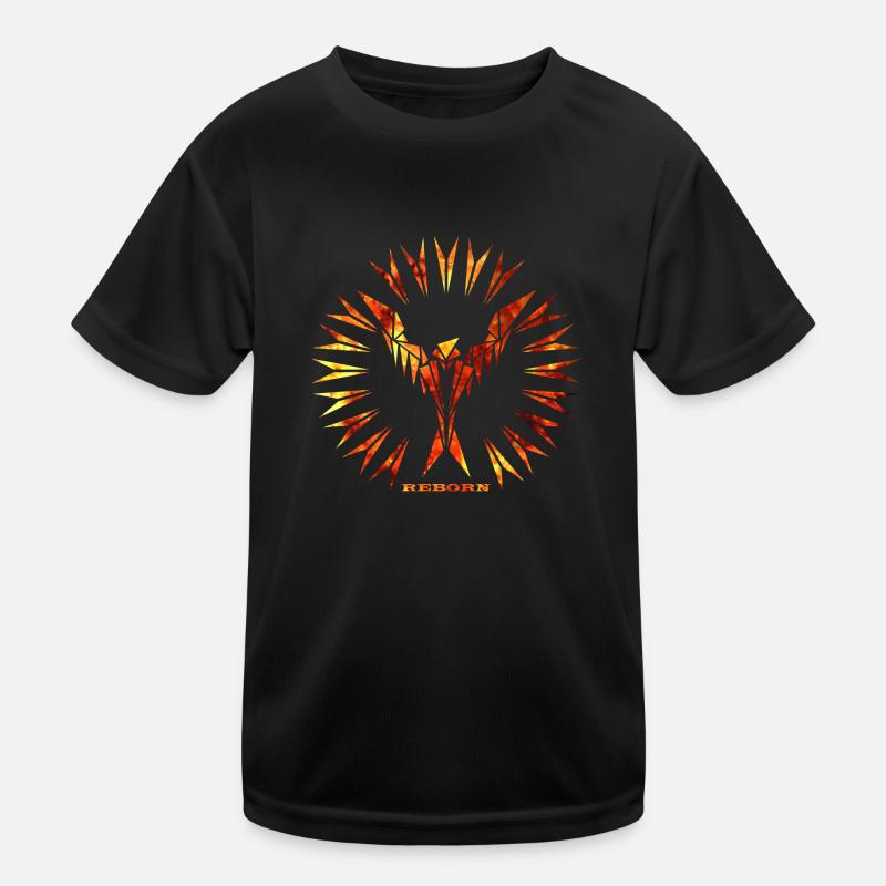Phoenix being reborn Kids Functional T-Shirt