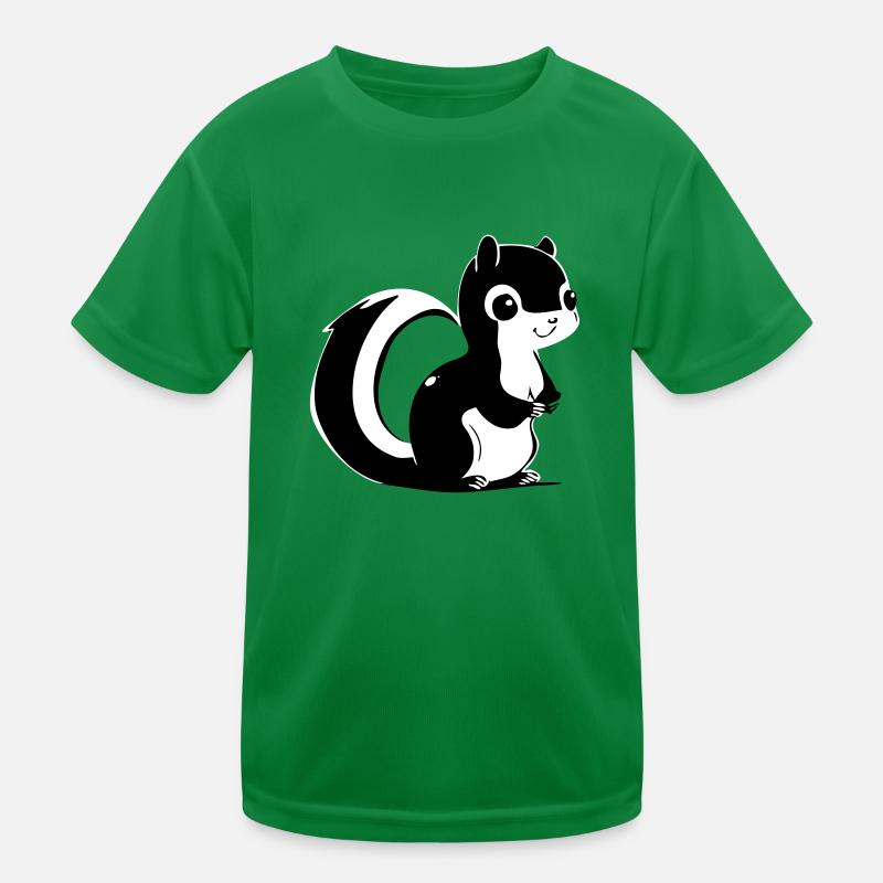 Eichhörnchen Kinder Funktions-T-Shirt