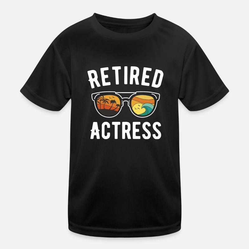 Retired Hollywood actress Kids Functional T-Shirt