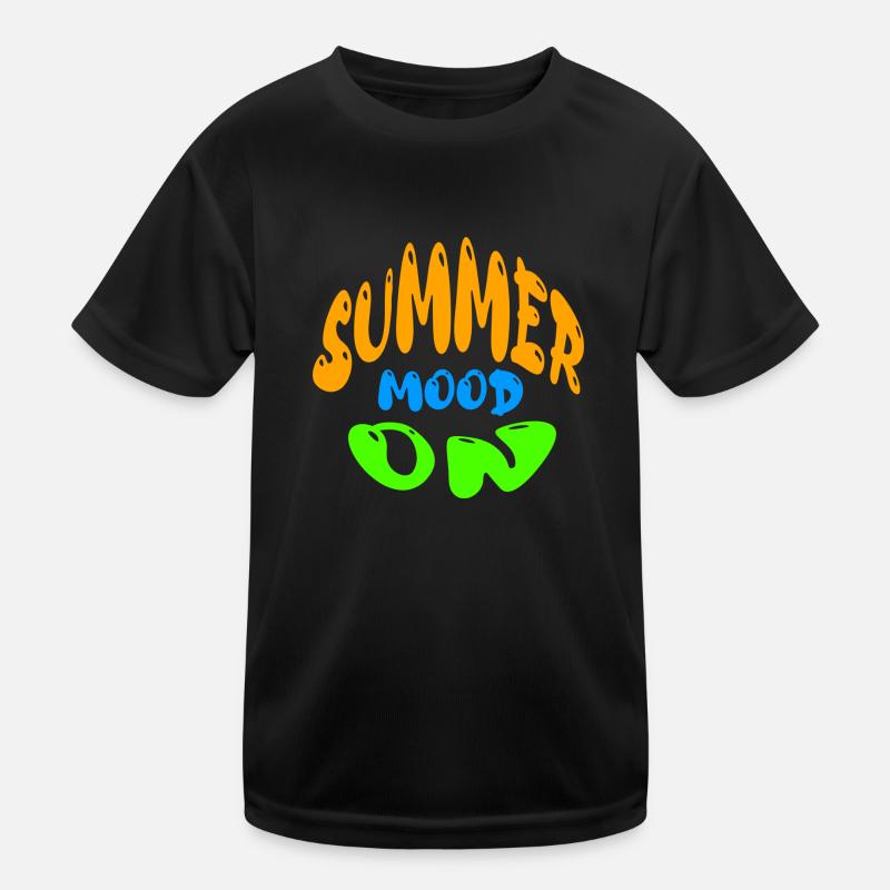 Summer Mood On Kids Functional T-Shirt