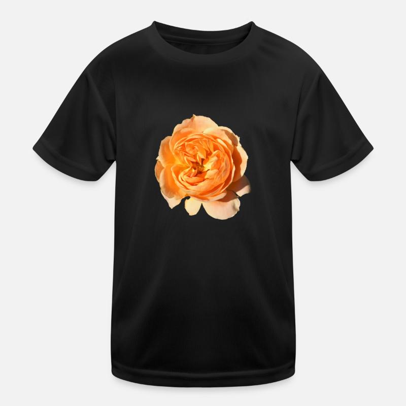 Rose isoliert Kinder Funktions-T-Shirt