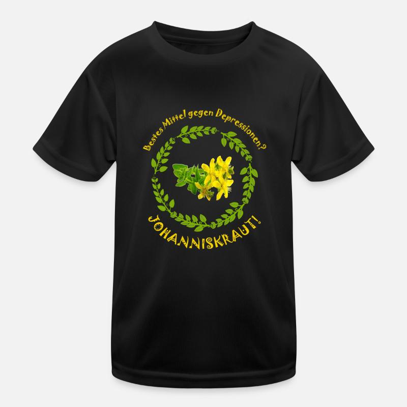 Dépression du millepertuis T-shirt sport Enfant