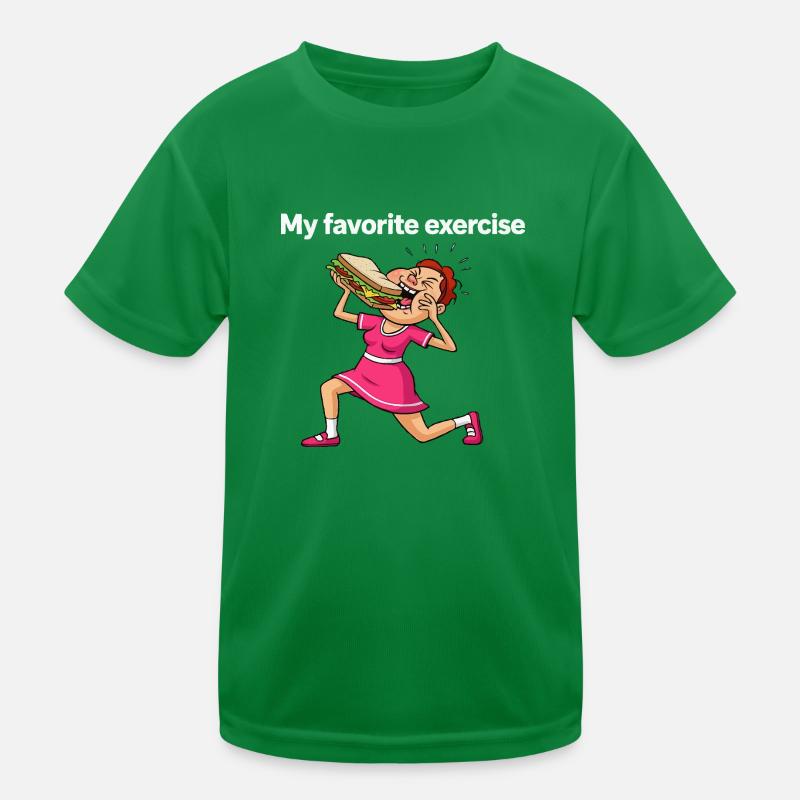 Favorite exercise Kids Functional T-Shirt