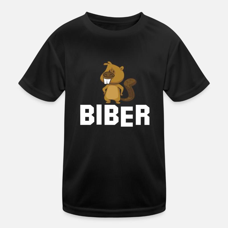 beaver Kids Functional T-Shirt