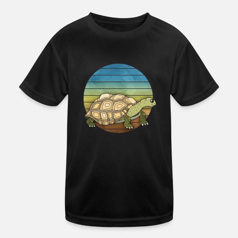 Schildkröte Kinder Funktions-T-Shirt