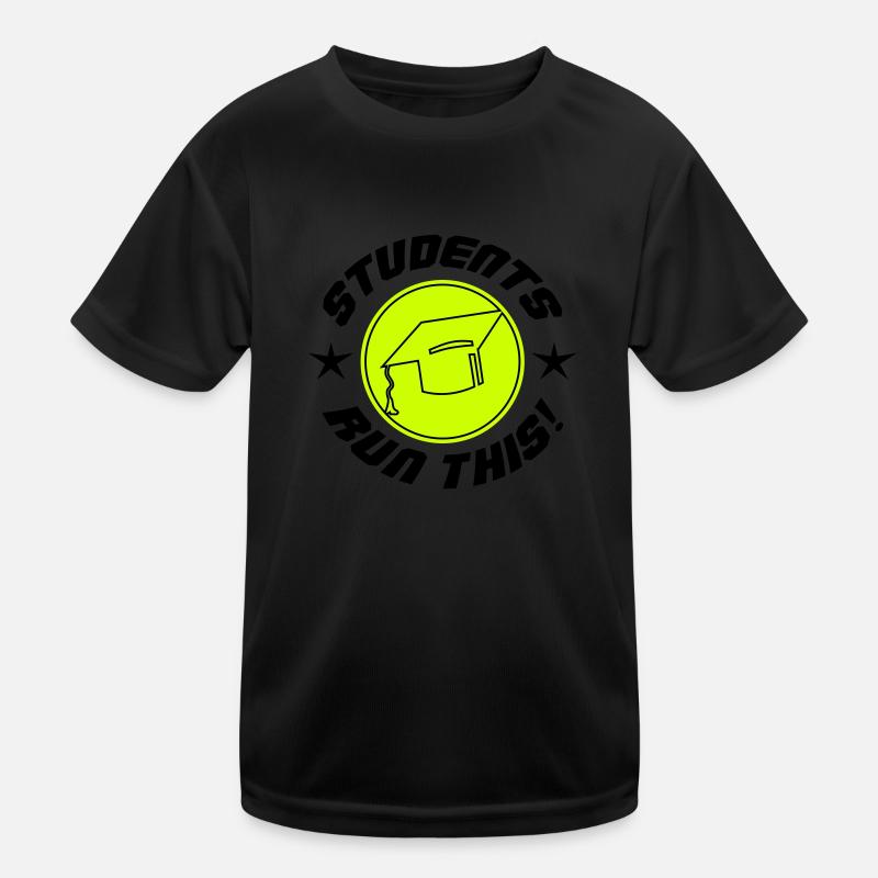 Les étudiants exécutent ceci T-shirt sport Enfant