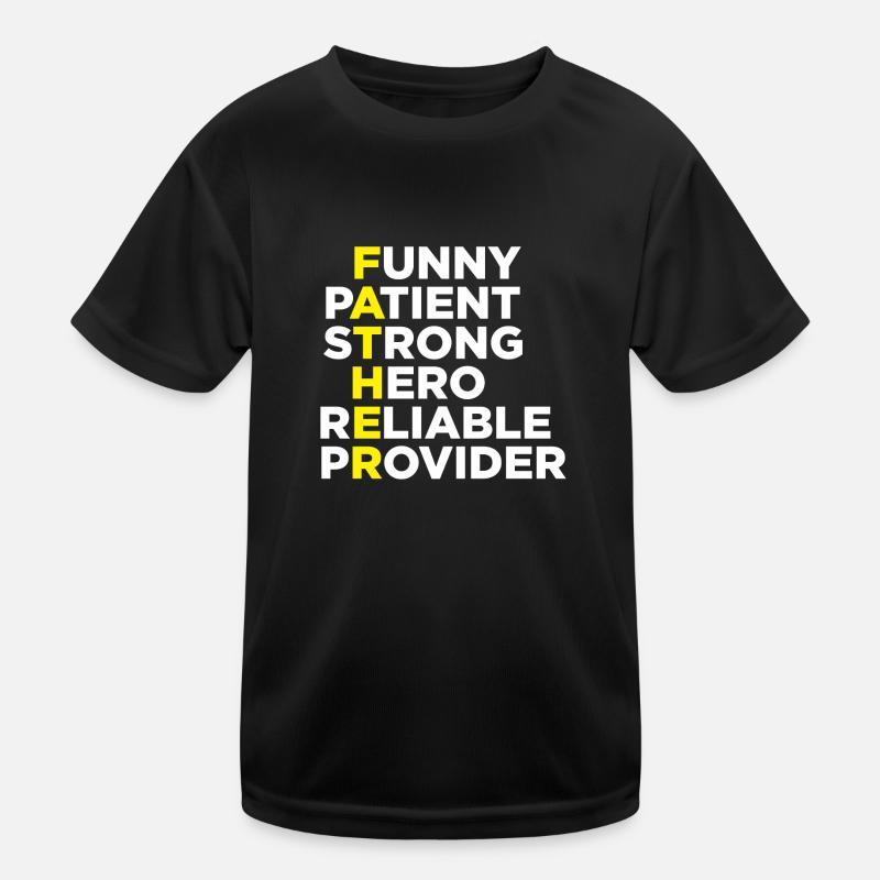 VATER BEDEUTUNG Kinder Funktions-T-Shirt