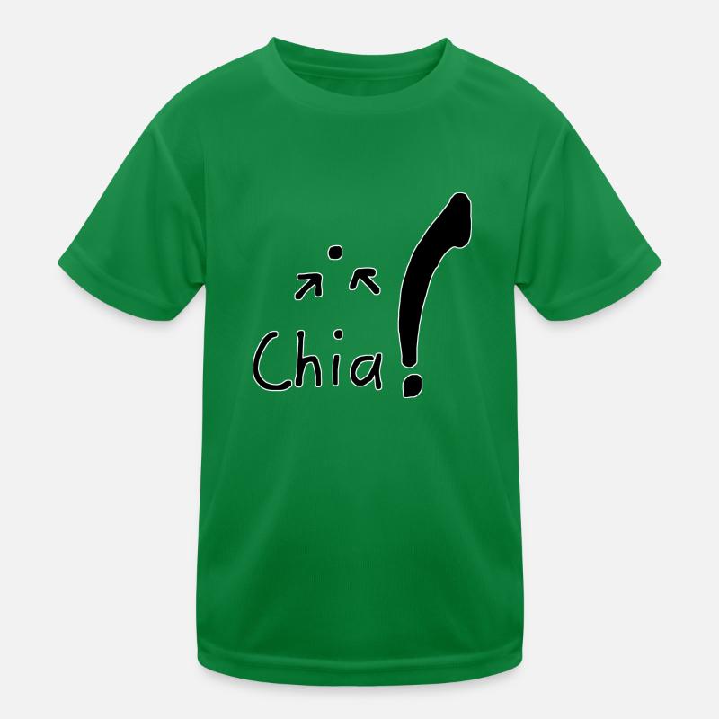 Chia Samen Kinder Funktions-T-Shirt