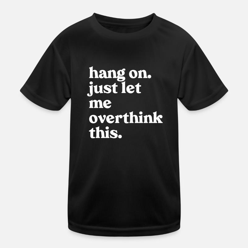 ADHS - Kinder Funktions-T-Shirt - Schwarz