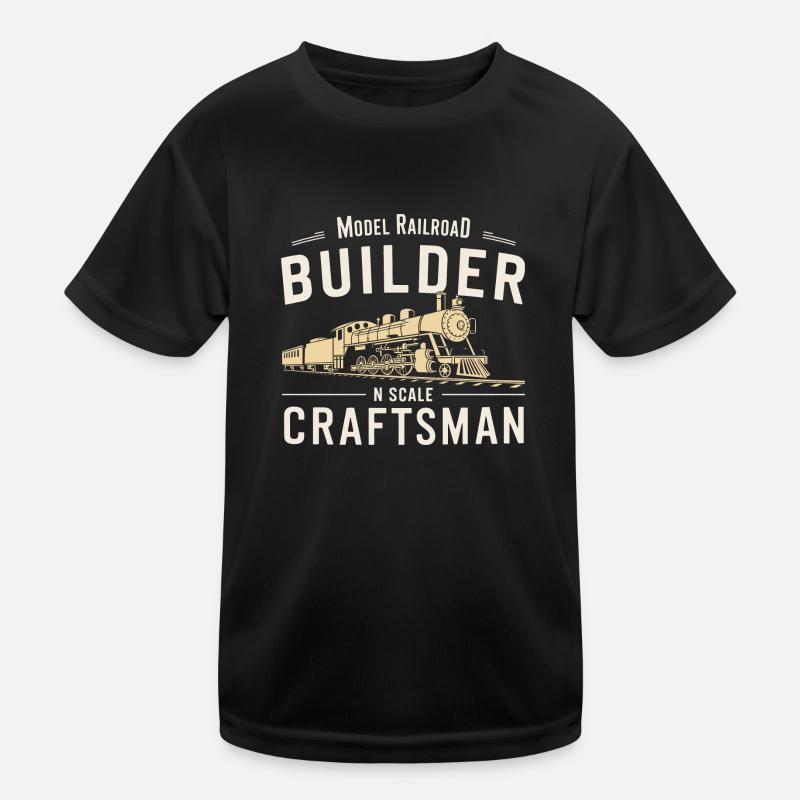 Präzision im Modellbau Kinder Funktions-T-Shirt
