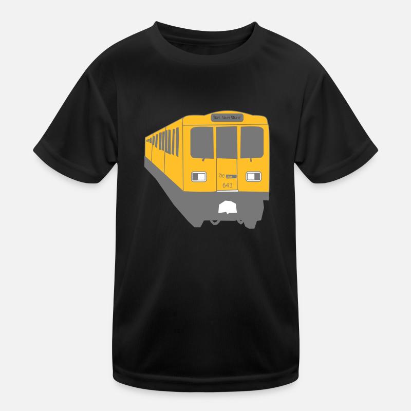 Berlin Train U1 Kinder Funktions-T-Shirt
