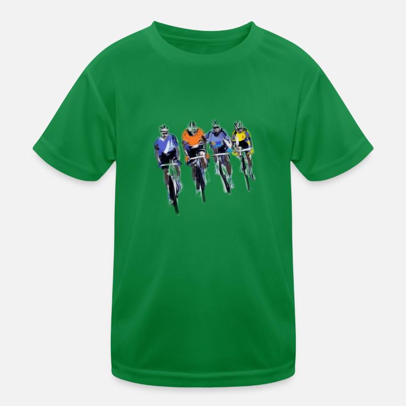 Cyclistes T-shirt sport Enfant