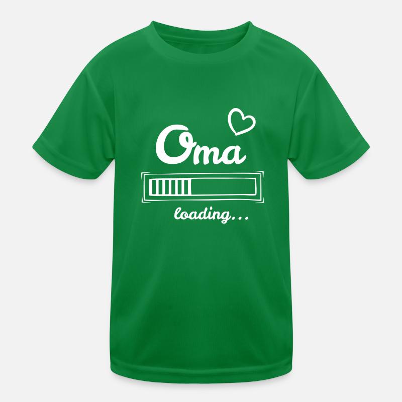 Oma loading - du wirst Oma Kinder Funktions-T-Shirt