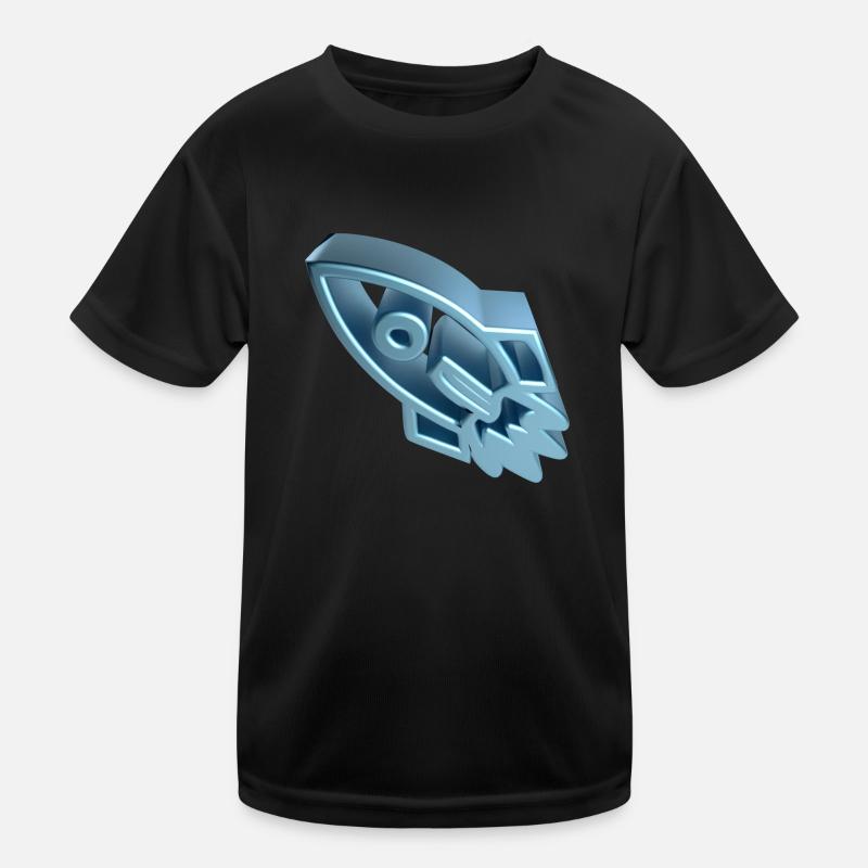 Vers la Lune - 3D - Satin2 T-shirt sport Enfant