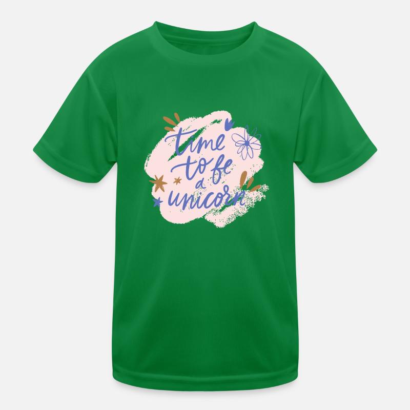 Zeit, einzigartig zu sein Kinder Funktions-T-Shirt