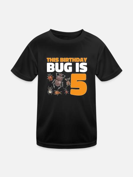 Insektensammler Insekten Käferliebhaber Entomologe - Kinder Funktions-T-Shirt - Schwarz - Vorne