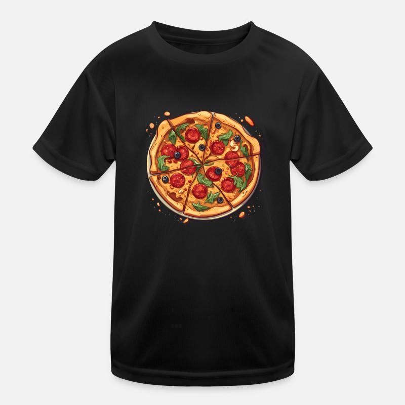 Pizza T-shirt sport Enfant